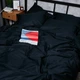 Комплект постельного белья Moon&Star Полуторный 143х210 наволочки 2х50х70 Satin Premium Black Velvet (MS-820008486) - изображение 7