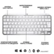 Клавиатура Logitech MX Keys Mini Wireless Illuminated UA Pale Grey (920-010499) - изображение 10