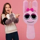 Детская мягкая игрушка кролик Пинки с петелькой Pinki Incredibox Sprunki персонаж из игры Спрунки для детей, 20х10 см, розовый (99290616) - изображение 2