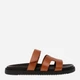 Жіночі шльопанці Steve Madden Missile SM11003028-21U 36 22.2 см Коричневі (8720857365573) - зображення 1