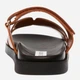 Жіночі шльопанці Steve Madden Missile SM11003028-21U 40 25.4 см Коричневі (8720857365726) - зображення 4