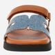 Жіночі шльопанці Steve Madden Missile SM11003028-467 38 23.8 см Денім (8720857365993) - зображення 3