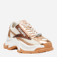 Жіночі снікери Steve Madden Zoomz SM11002327-SG3 40 25.4 см Білий/Золотистий (8720857668681) - зображення 2