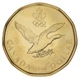 Монета Канада 1 доллар 2006 AU-UNC ХХ зимние Олимпийские игры в Турине 2006 года - Олимпийская утка - изображение 1