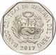 Монета Перу 1 новий сіль 2017 «Фауна Перу - Очковий ведмідь» UNC - зображення 2