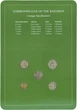 Набір монет Багами Набір монет 1969-1984 UNC 1, 5, 10, 15, 25 центів і 1 марка Буклет - зображення 2