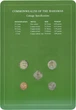 Набір монет Багами Набір монет 1969-1984 UNC 1, 5, 10, 15, 25 центів і 1 марка Буклет - зображення 4