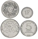 Набір монет Бурунді набір з 4 монет 1980-2011 UNC 1, 5, 10, 50 франків - зображення 1