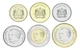 Набор монет Марокко набор из 6 монет 2023 UNC 10, 20, 50 сантим, 1, 5, 10 дирхам - изображение 2