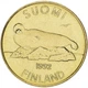 Монета Фінляндія 5 марок 1992 UNC «Тюлень. Морський котик" - зображення 2