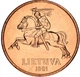Монета Литва 50 центів 1 991 AU-UNC - зображення 2