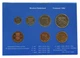 Набір монет Нідерланди набір з 6 монет 1994 UNC 5, 10, 25 центів, 1, 2,5 5 гульденів у сувенірній упаковці - зображення 2