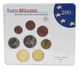 Набор монет Германия набор из 8 монет евро 2002 UNC A 1, 2, 5, 10, 20, 50 евроцентов, 1, 2 евро в сувенирной упаковке - изображение 1
