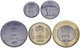 Набір монет Індія набір з 5 монет 1990-2011 F-VF 10, 25 пайса, 2, 5, 10 рупій - зображення 2