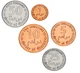 Набор монет Катар набор из 5 монет 2016 UNC 1, 5, 10, 25, 50 дирхам - изображение 1