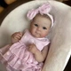 Виниловый ПУПС-кукла принцесса с живыми глазами ручной работы Baby Born - настоящий младенец-пупсик! - изображение 3