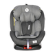 Безпечне дитяче автокрісло - ребордер Lynx обертання на 360° Isofix 0-36 кг Black&Grey Lorelli Чорний з сірим - зображення 2