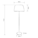 Торшер MILLS FL 250 1xE27 Led Concept - изображение 4