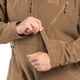 Куртка тактическая Mil-Tec демисезон SCU 14 Softshell 2XL Dark Coyote (Takctik-952M-T) - изображение 10