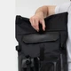 Рюкзак Rolltop мужской женский для путешествий и ноутбука, Ролтоп большой для города - изображение 12