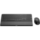 Комплект клавиатуры и мышки Philips 6000, беспроводной, Slim UA, 2,4 ГГц/Bluetooth, черный (SPT6607B/00) - изображение 3