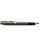 Ручка перова Parker SONNET Grey Lacquer GT FP F 86 415 - зображення 4