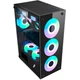 Корпус 1stPlayer V7-4F1 Color LED Black [101571] - изображение 2