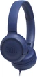 Наушники JBL Tune 500, 3.5 мм, микрофон,однокнопочный пульт управленя, технология "Pure Bass", поддержка Siri та Google Now, Blue - изображение 2