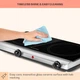 Настольная электрическая инфракрасная плита Klarstein Cookbuddy Серый - изображение 2