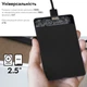 Внешний карман RZTK Pocket для 2.5" SATA HDD/SSD USB 3.0 Black - изображение 4