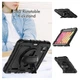 Чехол Carbon Armor Cover Tablet на Apple iPad Air 13 2024 (13") / защитный чехол для планшета с ремешком в комплекте / (черный) - изображение 7