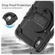 Чехол Carbon Armor Cover Tablet на Apple iPad Air 13 2024 (13") / защитный чехол для планшета с ремешком в комплекте / (черный) - изображение 9
