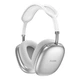 Беспроводные наушники Hoco W55 Plus, накладные, ANC, BT5.4, AUX, 800mAh, 90h, Silver - изображение 3