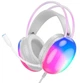 Навушники HOCO W109 Plus Rich, USB, 2m, LED, 7.1 channel gaming headphones WHITE - зображення 1