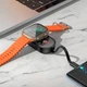 Повербанк HOCO J145 Whale with wireless charger for iWatch 1200mAh black - зображення 5