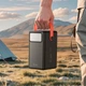 Універсальна мобільна батарея Hoco Surpass 100000 мА·год 22.5 Вт 6 USB + 2 Type-C PD/QC Чорна (J142) - зображення 9