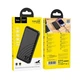 Повербанк HOCO J123 Element 10000mAh, 2USB, 2A, black - изображение 4