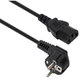 Кабель питания C13 3.0m 1mm2 Vinga (VCPPC1C133BK) - изображение 1