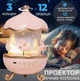 Музичний проєктор-нічник WH-E11-02 з Bluetooth і пультом Карусель зайчиків - зображення 2