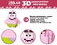 3D Конструктор Mini Bricks SHLab BB-65 Patrick 6 см (39106) - изображение 3