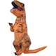 Дитячий костюм Надувний костюм Тиранозавра RESTEQ, T Rex косплей, костюм динозавра T-Rex. Динозавр надувний - зображення 1