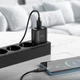 Адаптер мережний HOCO Type-C Cable Cable Smart dual-port charger C141A | 2USB. 2.1A/10.5W | 4958533 - зображення 2
