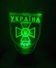 3d-светильник ДСНС Державна служба з надзвичайних ситуацій, 3д-ночник, несколько подсветок (батарейка+220В) - изображение 8