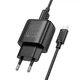 Адаптер сетевой HOCO Micro USB Cable Smart dual-port charger C141A |2USB. 2.1A/10.5W| 4958532 - изображение 4