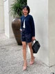 Кардиган вязаный женский Uniqlo 279202827 S Синий (1159824682) - изображение 9