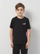 Детская футболка для мальчика Puma Ess Tape 68578001 122-128 см Black (4067983349034) - изображение 1