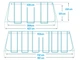 Каркасный бассейн Intex 26364 фильтр-насос, лестница, тент, подстилка 732х366х132 см 31805 л - изображение 4