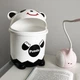 Ведро для мусора MVM настольное с крышкой BIN-07 3.2л Белое (BIN-07 3.2L WHITE) - изображение 7