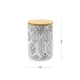 Емкость для хранения МВМ MY HOME 700 мл Белая (KP-15 M WHITE/WOOD) - изображение 2