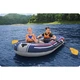 Човен надувний Bestway Hydro-Force Treck X1 228 х 121 см, сіро-синій - изображение 7